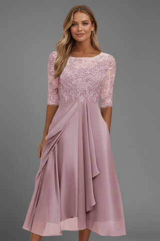 Amelia Kelly | Lace Midi Dress For Women