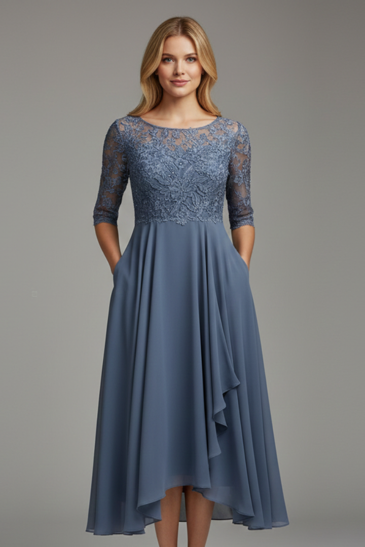 Amelia Kelly | Lace Midi Dress For Women