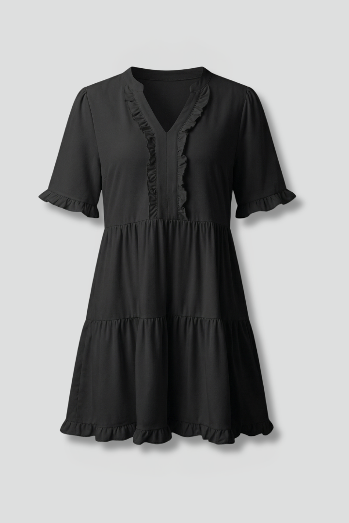 Ruby Mitchell | Tiered Ruffle Mini Dress For Women