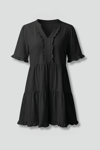 Ruby Mitchell | Tiered Ruffle Mini Dress For Women