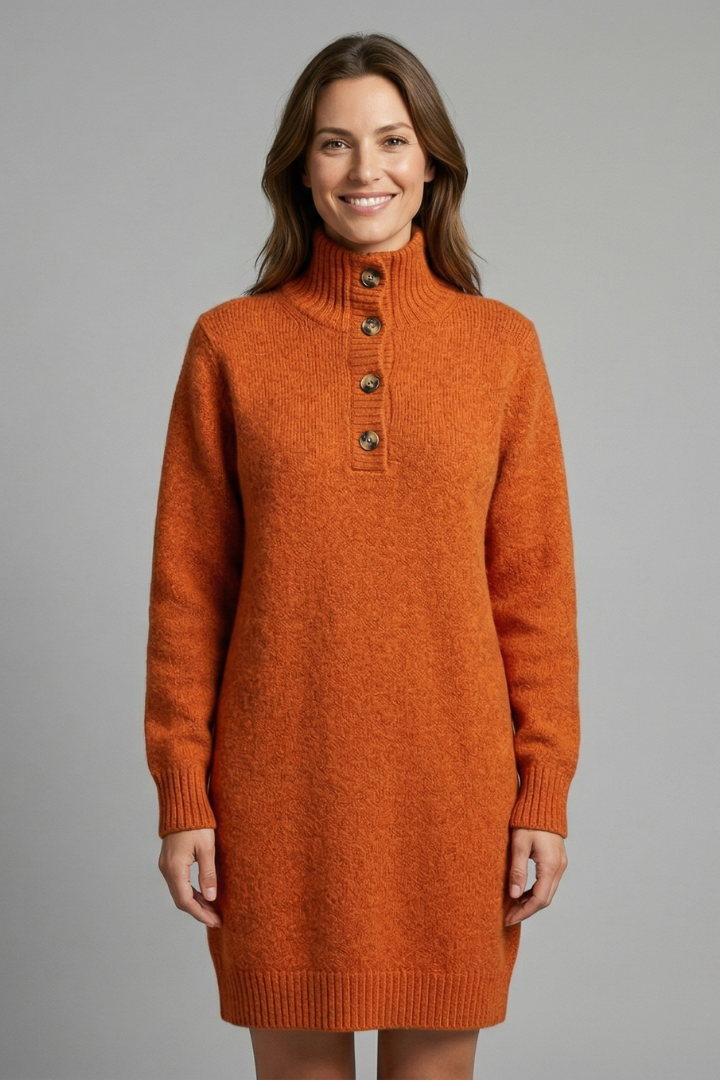 Isla Bennett | Knit Jumper Midi Dress For Women