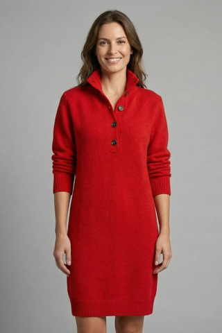 Isla Bennett | Knit Jumper Midi Dress For Women