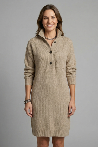 Isla Bennett | Knit Jumper Midi Dress For Women