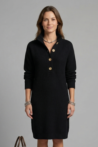 Isla Bennett | Knit Jumper Midi Dress For Women