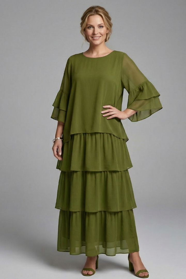 Lily Thornton | Tiered Maxi Dress For Women