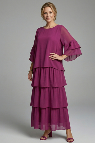 Lily Thornton | Tiered Maxi Dress For Women