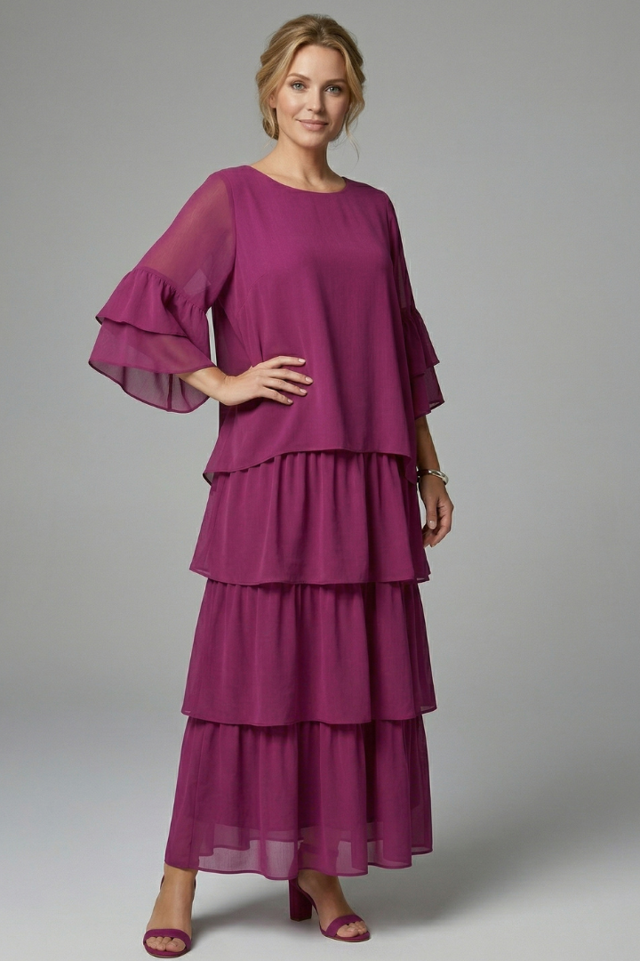 Lily Thornton | Tiered Maxi Dress For Women