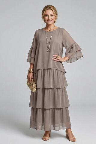 Lily Thornton | Tiered Maxi Dress For Women