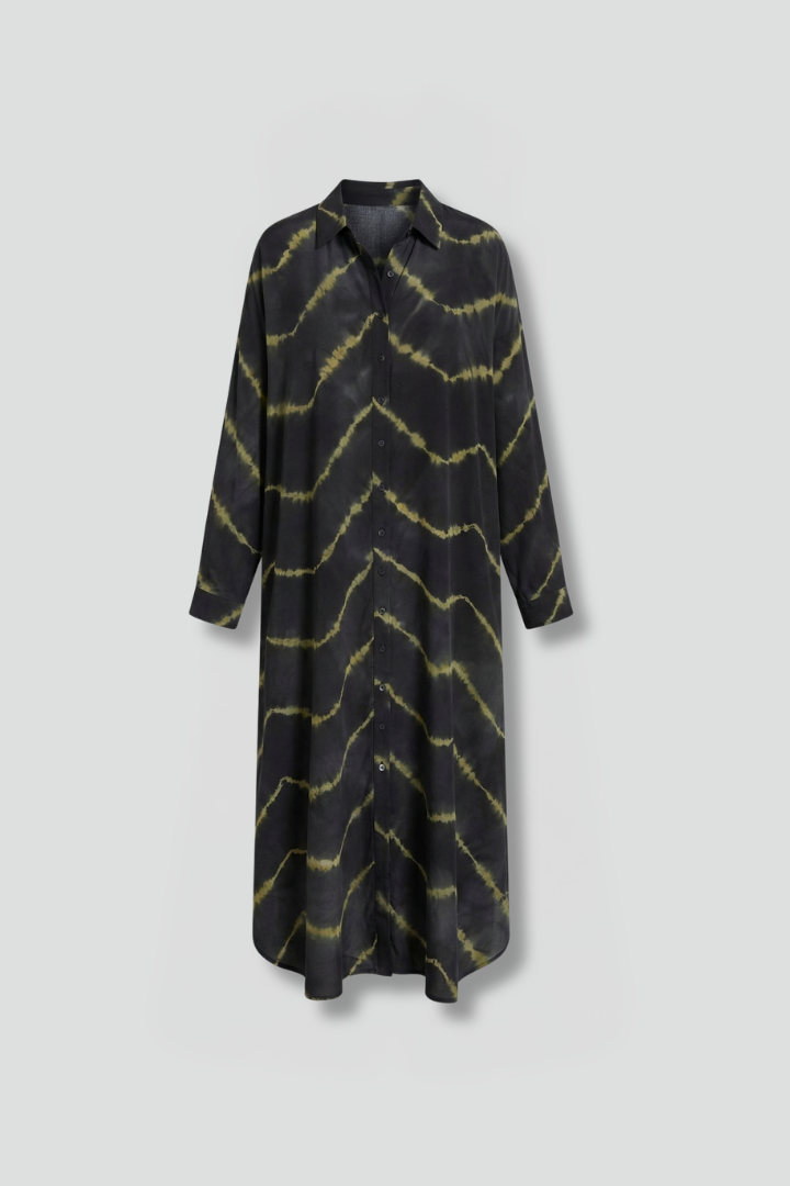 Jade Wilson | Maxi Shirt Dress Tie-Dye For Women