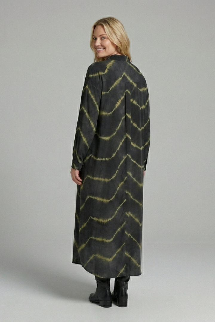 Jade Wilson | Maxi Shirt Dress Tie-Dye For Women