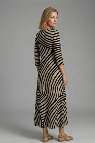 Matilda Ryan | Abstract Print Maxi Dress For Women