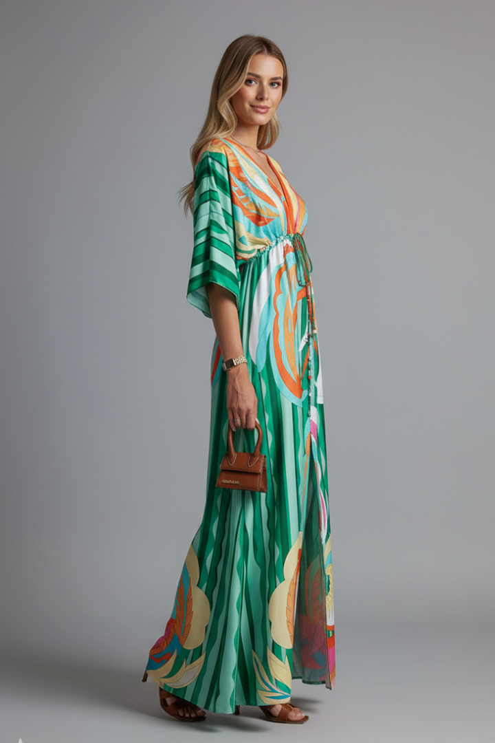 Serena Bellini | Bohemian Resort Maxi Dress For Women