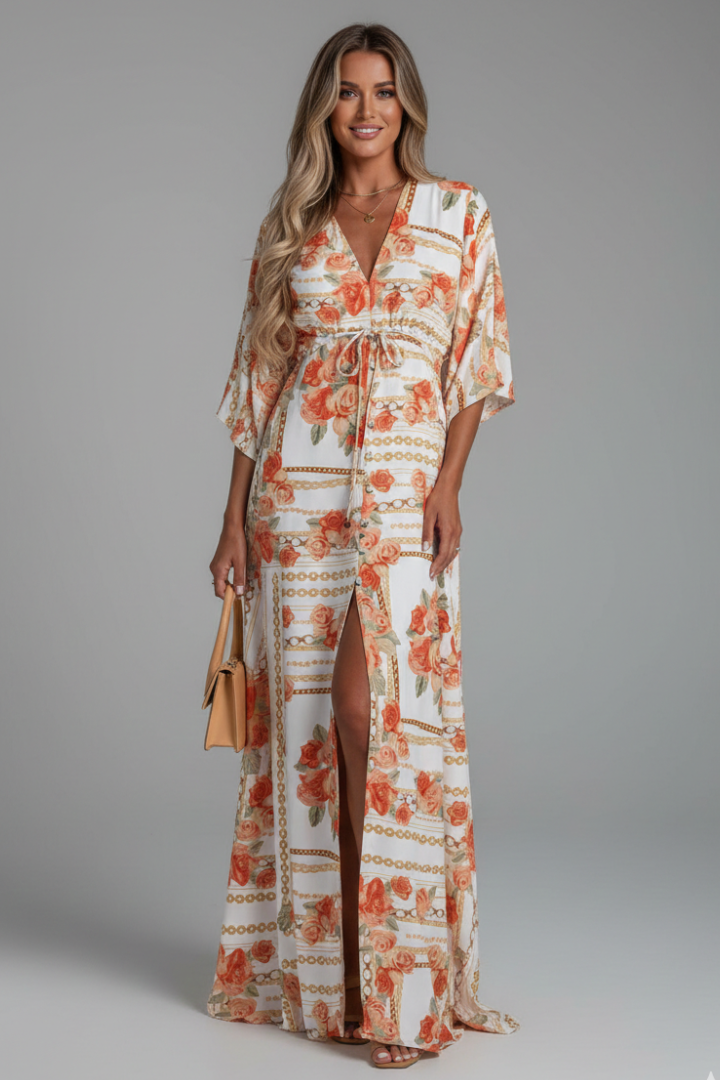Serena Bellini | Bohemian Resort Maxi Dress For Women