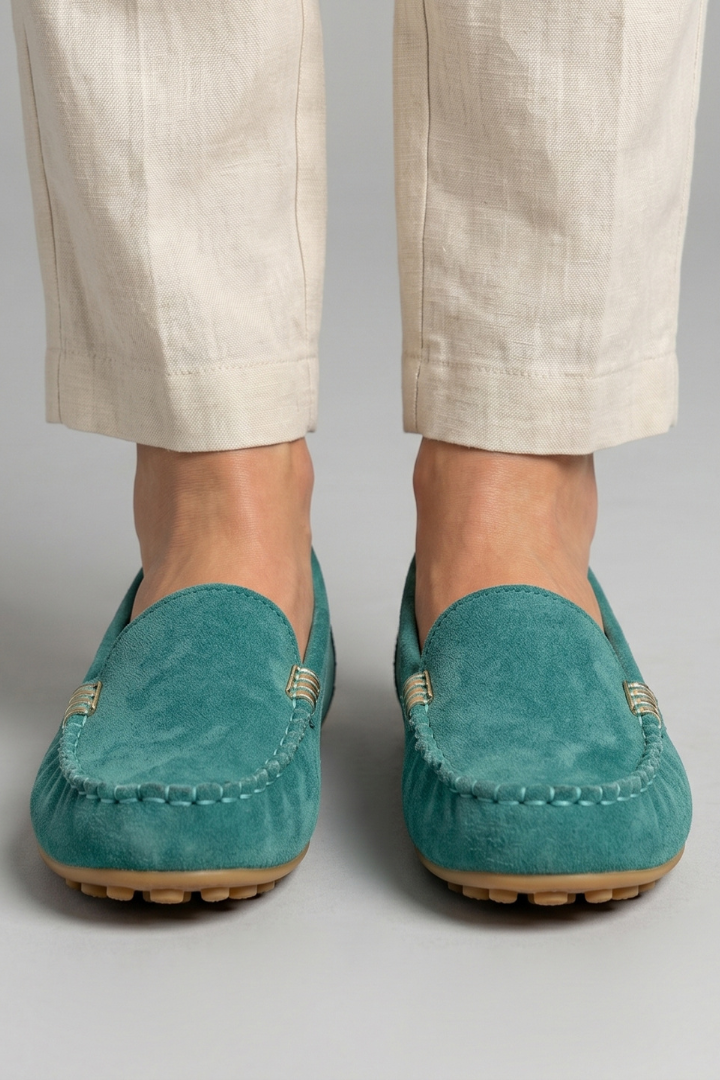 Tara Murphy | Suede Loafers For Women