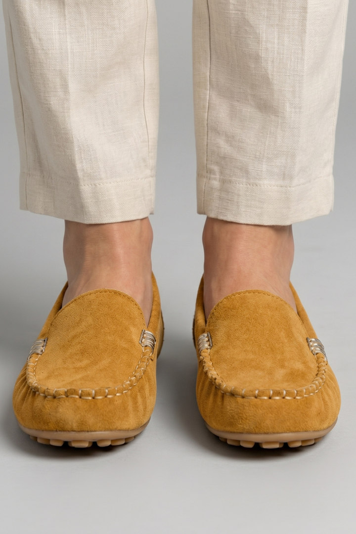 Tara Murphy | Suede Loafers For Women