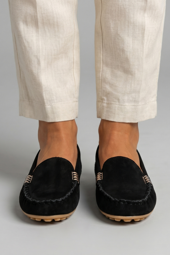 Tara Murphy | Suede Loafers For Women