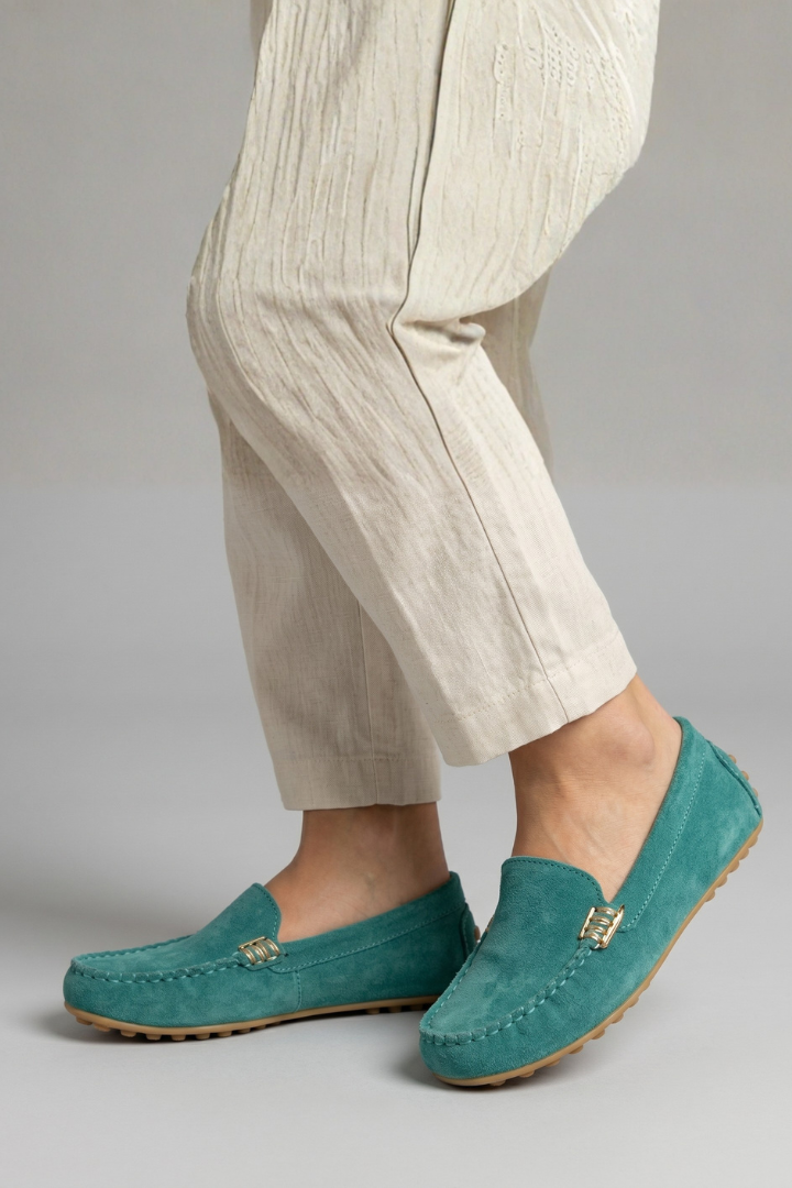 Tara Murphy | Suede Loafers For Women
