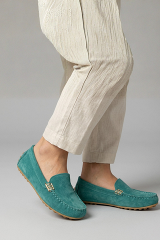 Tara Murphy | Suede Loafers For Women