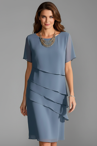 Georgia Mitchell | Layered Midi Dress For Women