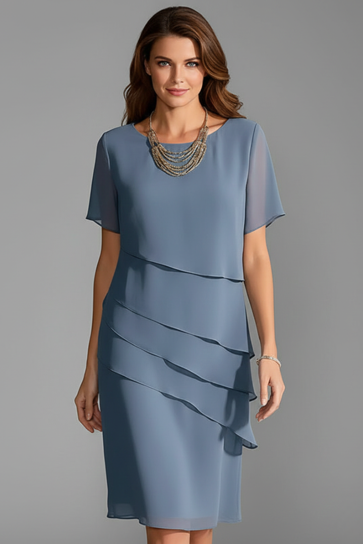 Georgia Mitchell | Layered Midi Dress For Women