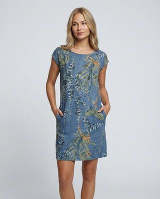 Matilda Reid | Tropical Print Mini Dress For Women