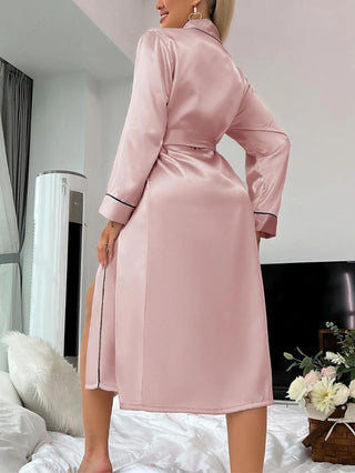 Emma Harrington | Satin Belted Robe For Women
