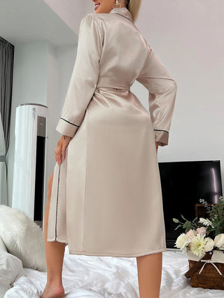Emma Harrington | Satin Belted Robe For Women