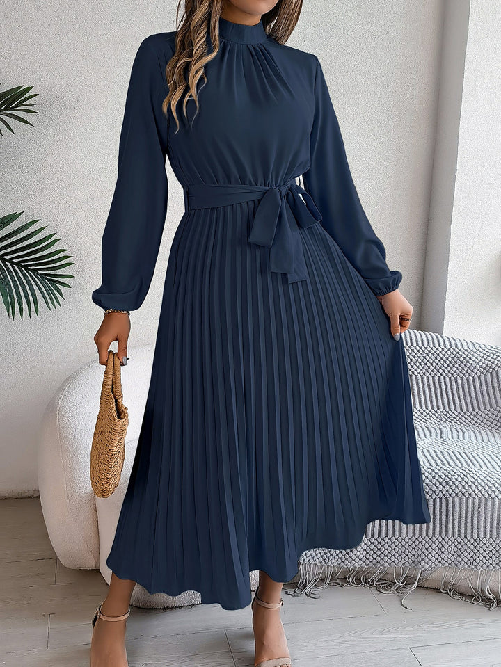 Lauren Ryan | Pleated Midi Dress For Women
