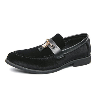 Mason Kingsley | Tassel Suede Loafers For Men