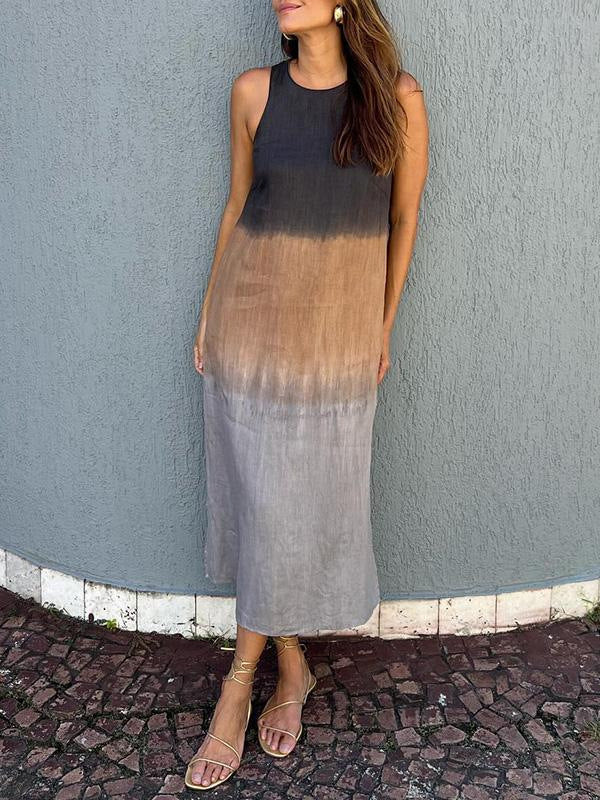 Ava Thompson | Ombre Midi Dress For Women