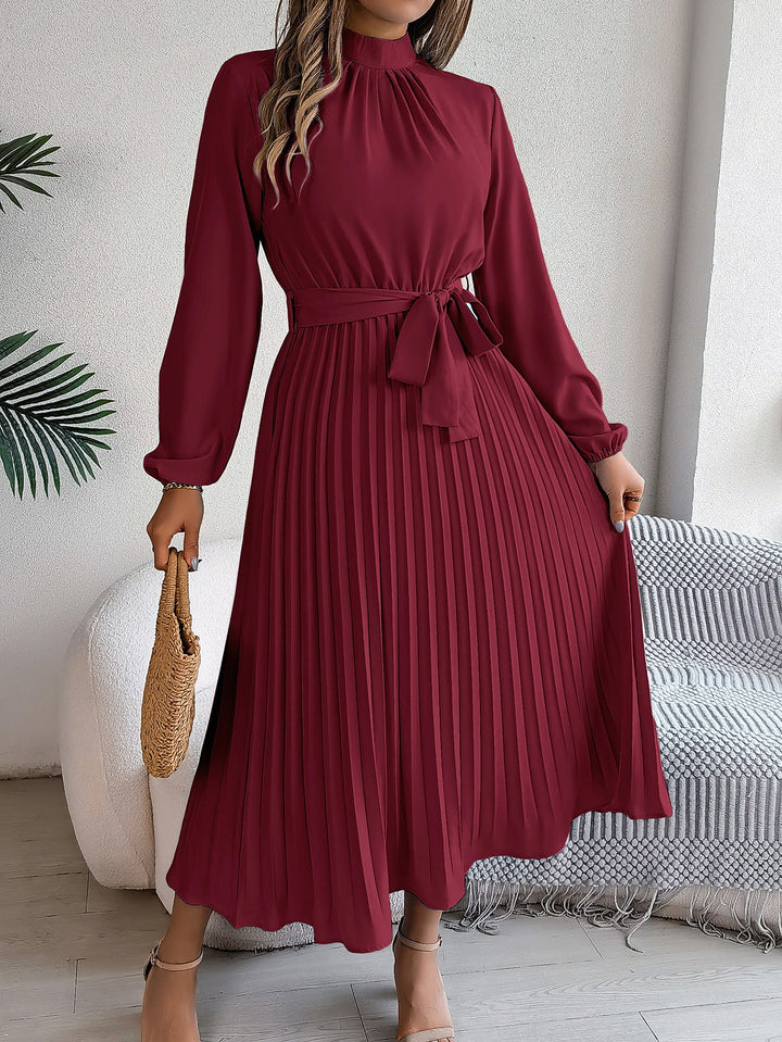 Lauren Ryan | Pleated Midi Dress For Women