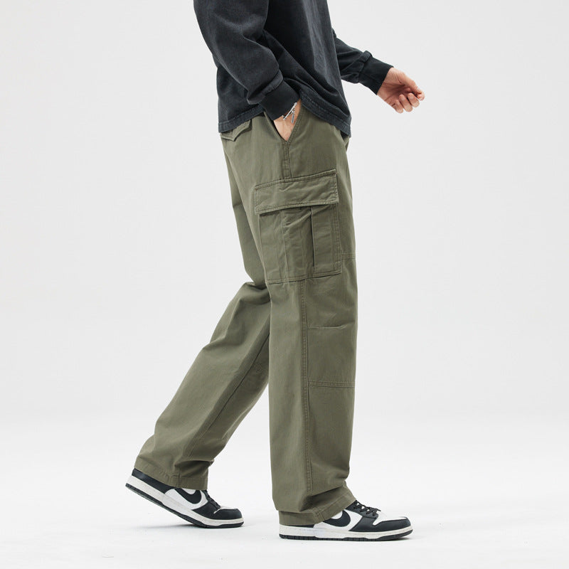 Henry Smith | Cargo Straight-Leg Trousers For Men