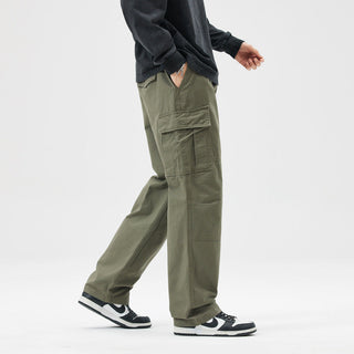 Henry Smith | Cargo Straight-Leg Trousers For Men