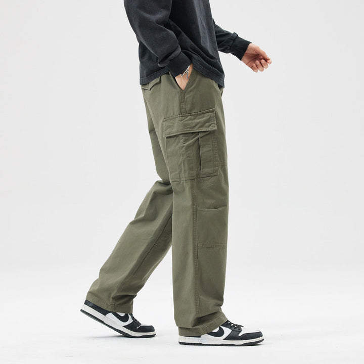 Henry Smith | Cargo Straight-Leg Trousers For Men