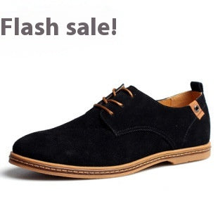 Owen Mitchell | Suede Lace-Up Shoes For Men