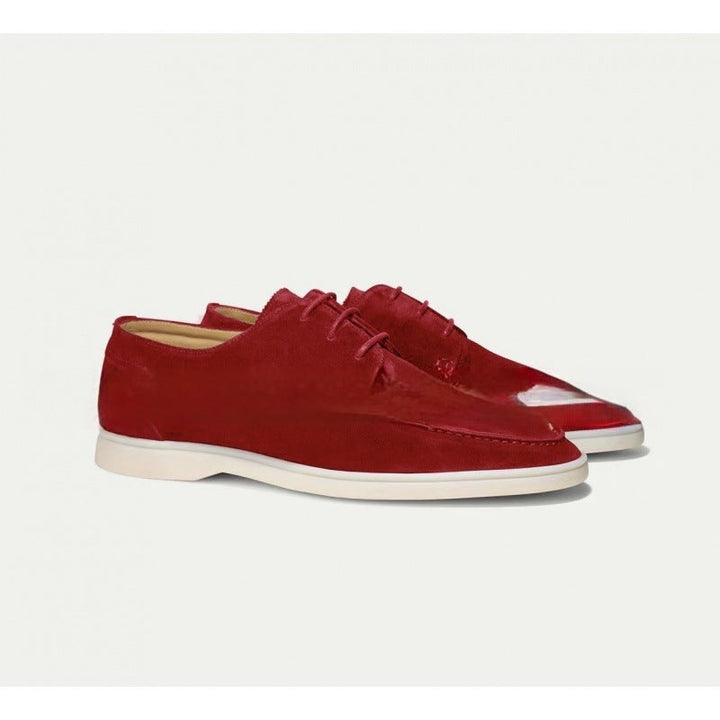 Owen Baxter | Suede Lace-Up Casual Shoes For Men