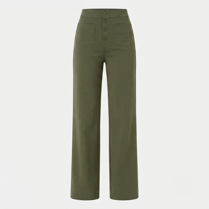 Brooke Turner | High Waist Wide Leg Trousers For Women