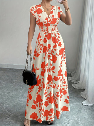 Sophie Barrett | Flowing Floral Maxi Dress For Women