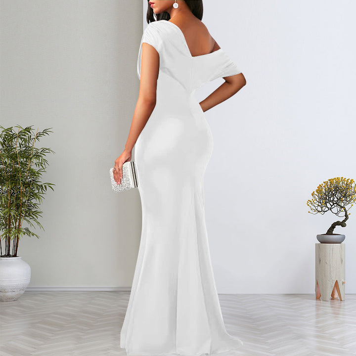Isla Turner | One-Shoulder Maxi Party Dress For Women