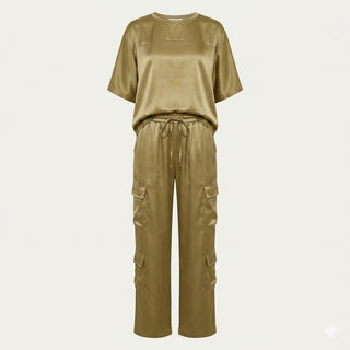 Alessandra Ricci | Satin Lounge Set For Women