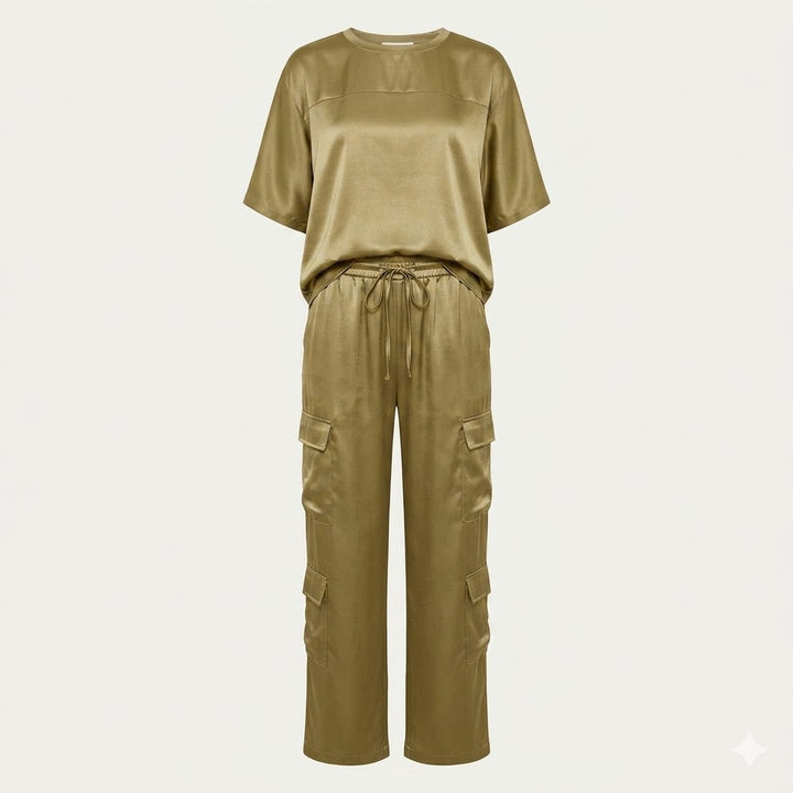 Alessandra Ricci | Satin Lounge Set For Women