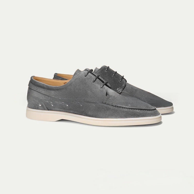 Owen Baxter | Suede Lace-Up Casual Shoes For Men