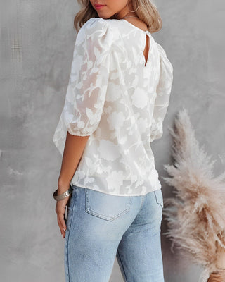 Élodie Marchand | Soft Bloom Blouse For Women