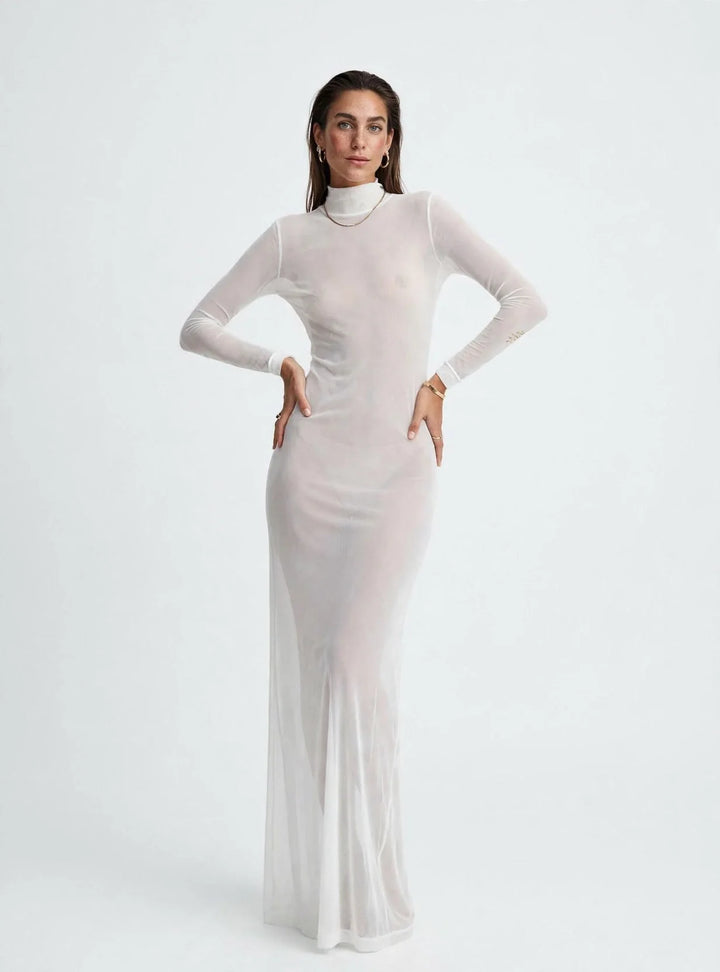 Charlotte Mitchell | Sheer Maxi Dress For Women