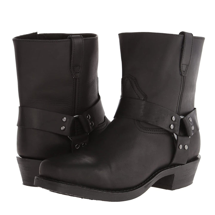 Samuel Reid | Leather Harness Boots For Men