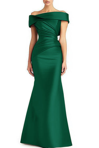 Matilda Stewart | Off-Shoulder Mermaid Maxi Dress For Women