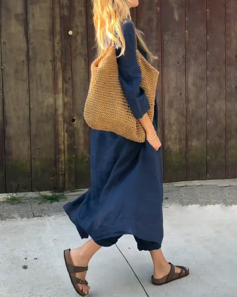 Tara Murphy | Linen Two-Piece Set For Women