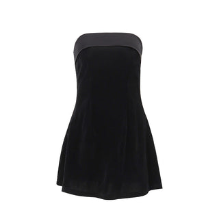 Jade Harrison | Velvet Strapless Mini Dress For Women