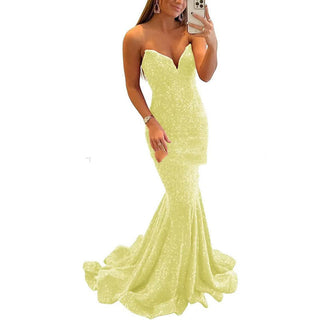 Ruby Stanton | Sequin Mermaid Maxi Evening Dress For Women