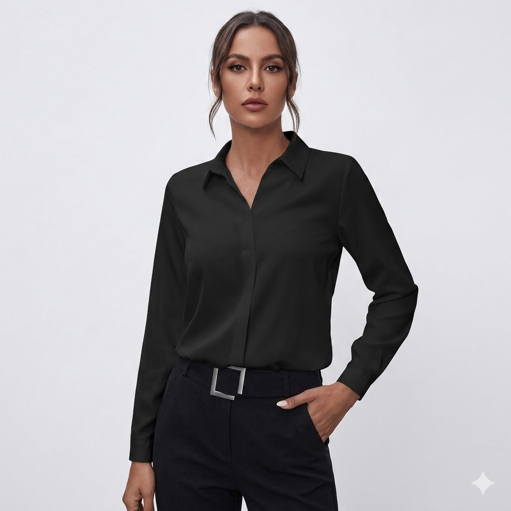 Camille Laurent | Elegant Office Blouse For Women